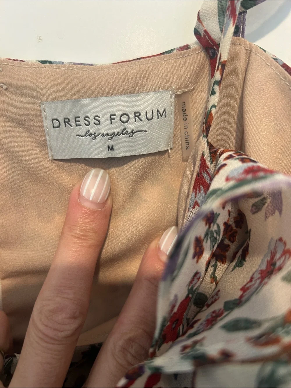 Dress Forum Los Angeles Midi Dress size Medium - Picture 3 of 6
